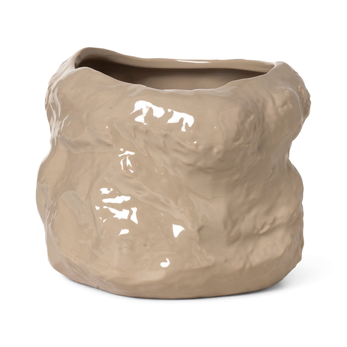 Ferm Living Tuck flower pot Ø29 cm cashmere | Scandinavian Design | Flower pots | Beige