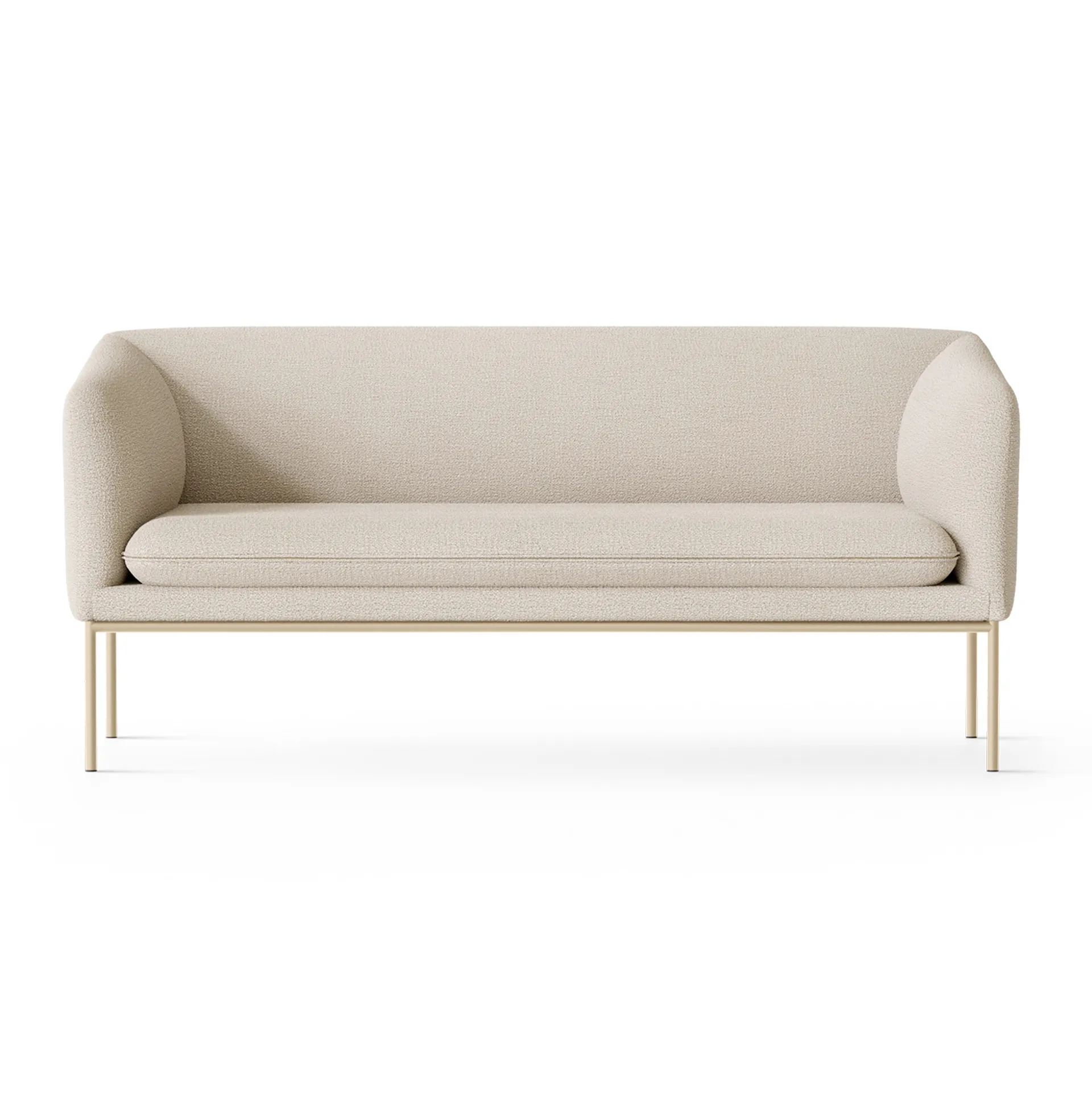 Turn 2-seat sofa, Cashmere bouclé off white Ferm Living
