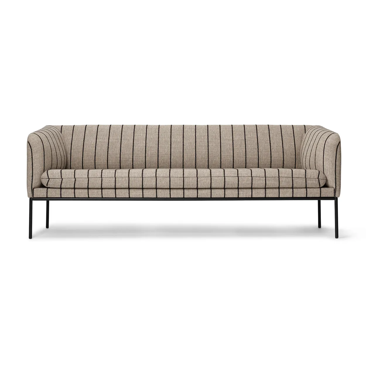 Ferm Living Turn 3-seat sofa Pasadena (striped) | Scandinavian Design | Sofas | Beige