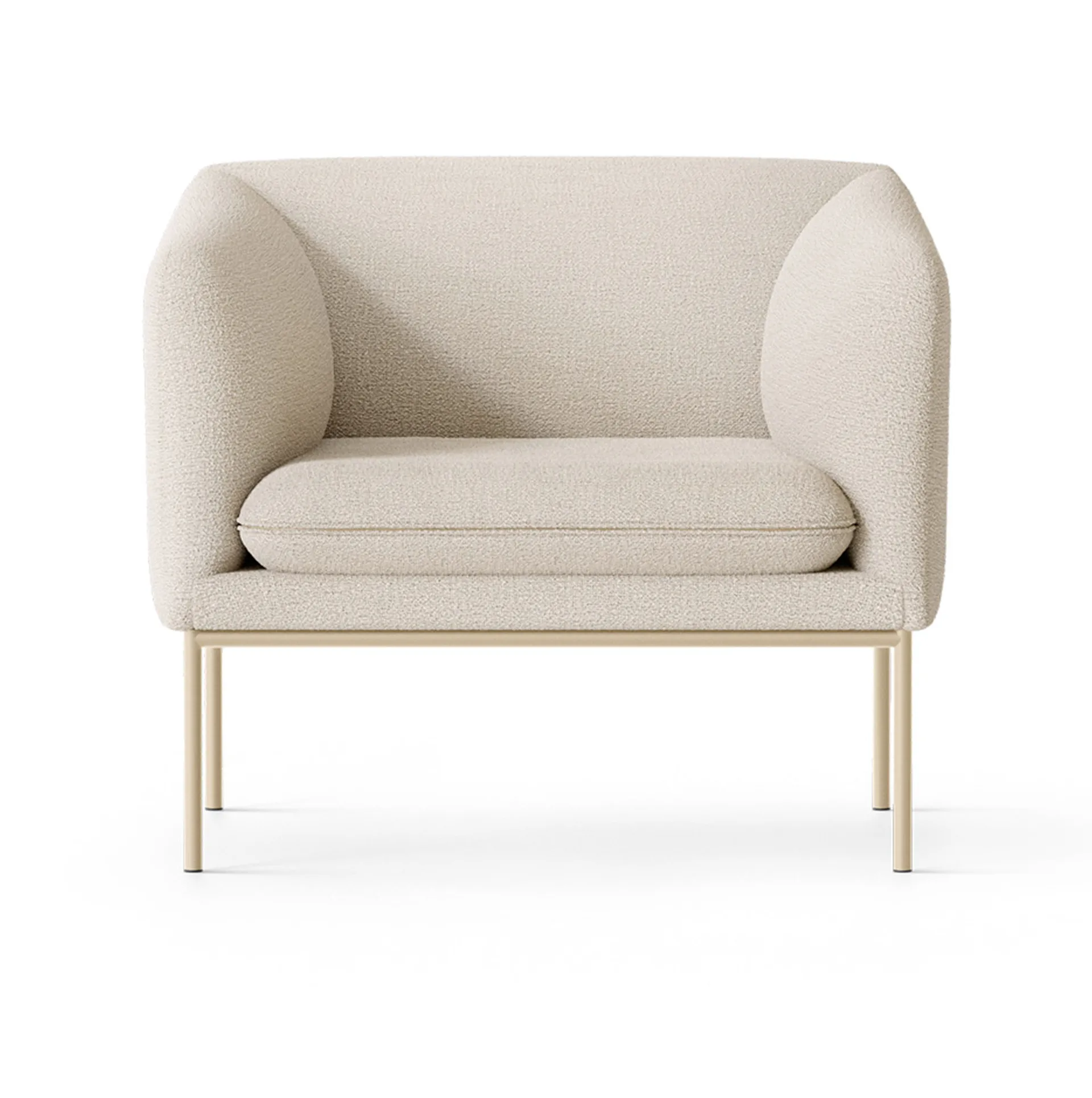 Turn arm chair, Cashmere bouclé off white Ferm Living
