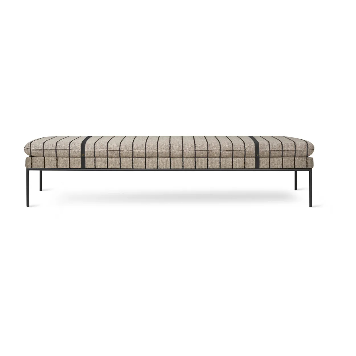 Ferm Living Turn day bed Pasadena (striped) | Scandinavian Design | Day beds & chaises | Beige