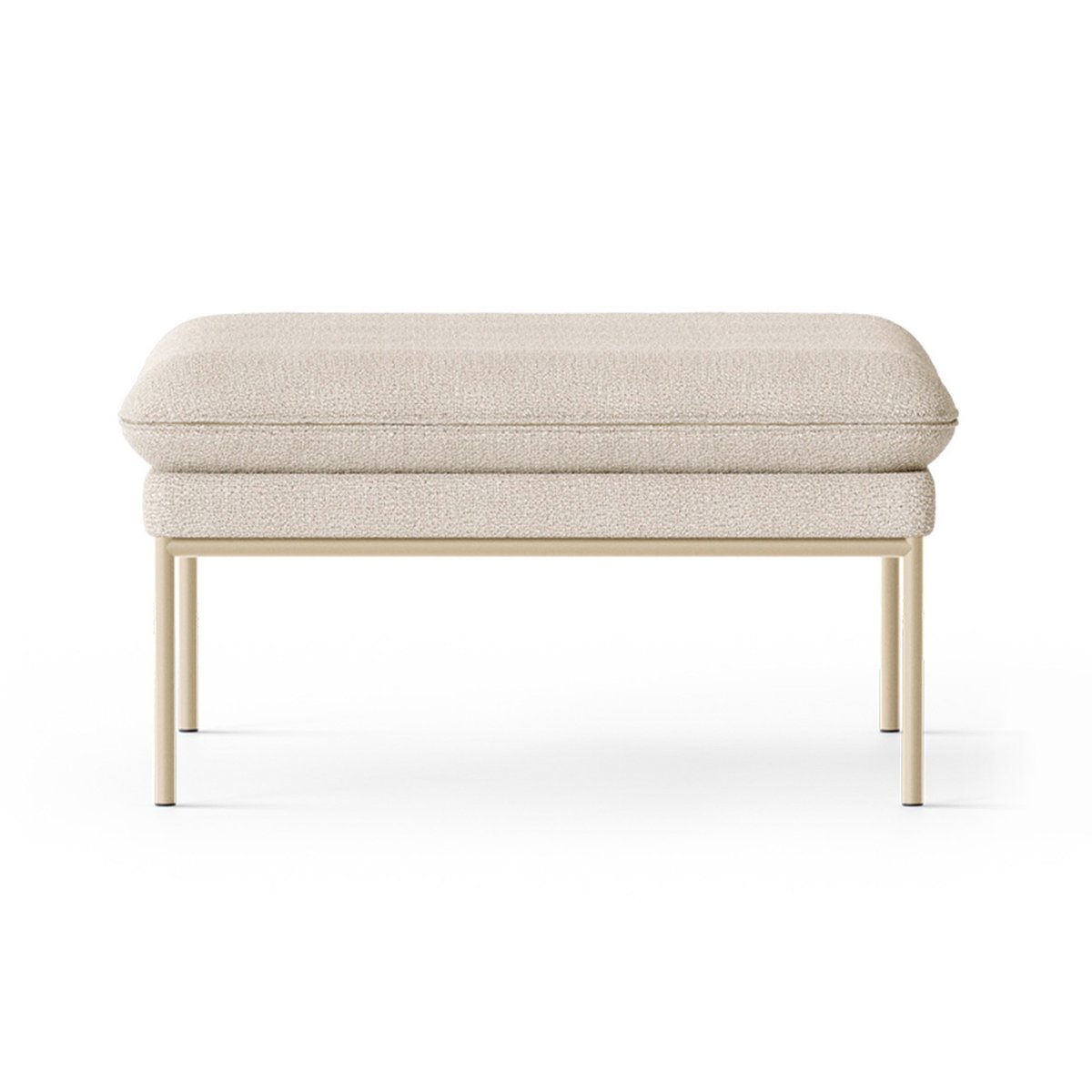 Ferm Living Turn pouf sit pouf Cashmere bouclé off white