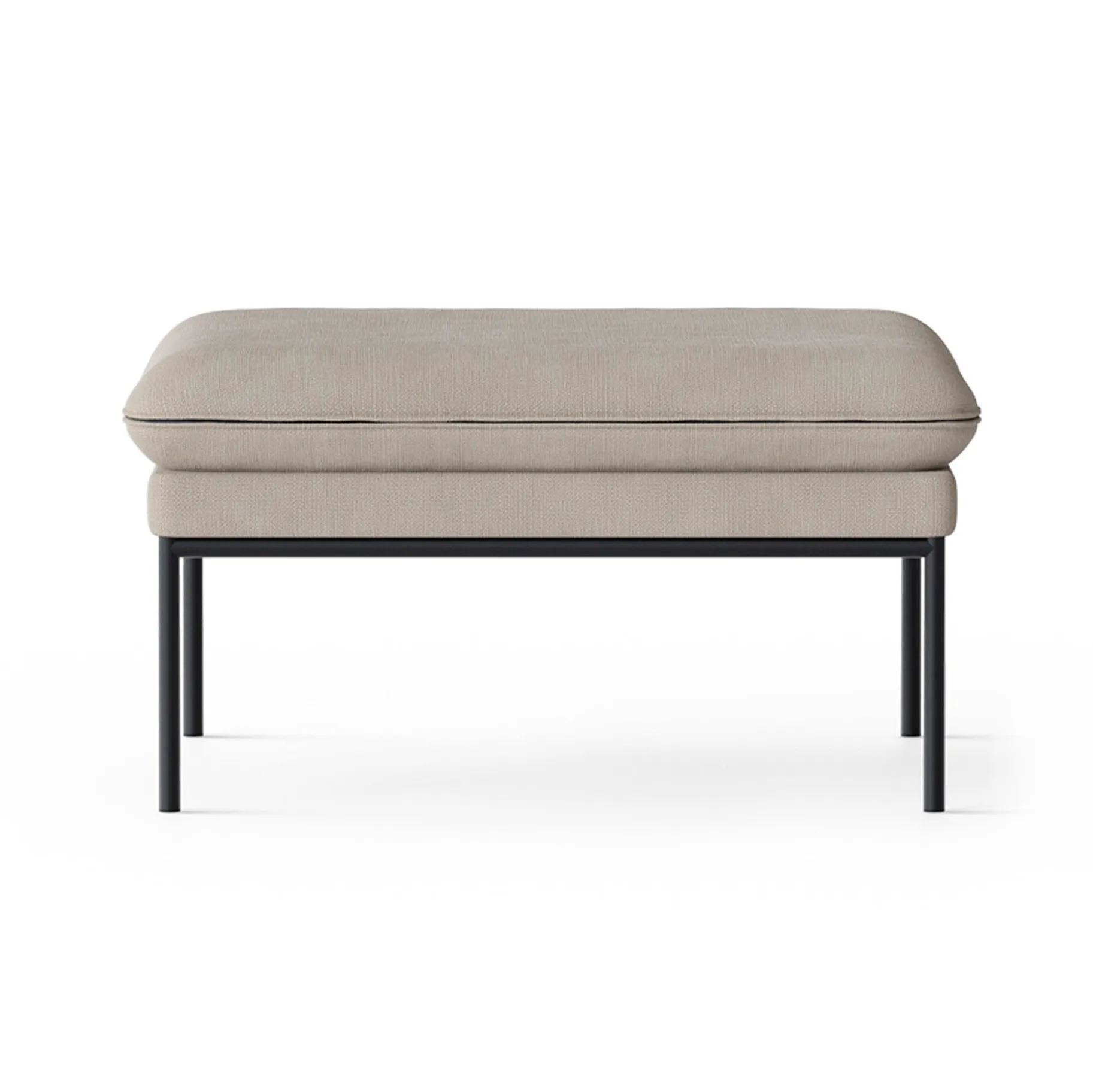 Turn pouf sit pouf, Cotton linen natural Ferm Living