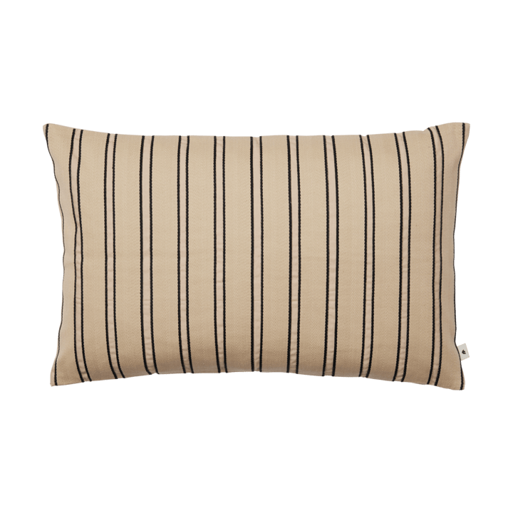 Twill cushion cover 40x60 cm - Cashmere-black - Ferm Living