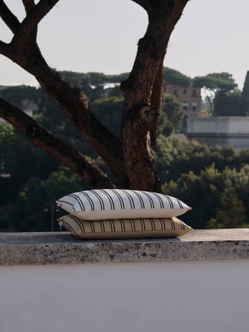 Twill cushion cover 40x60 cm - Off-white-black - Ferm Living