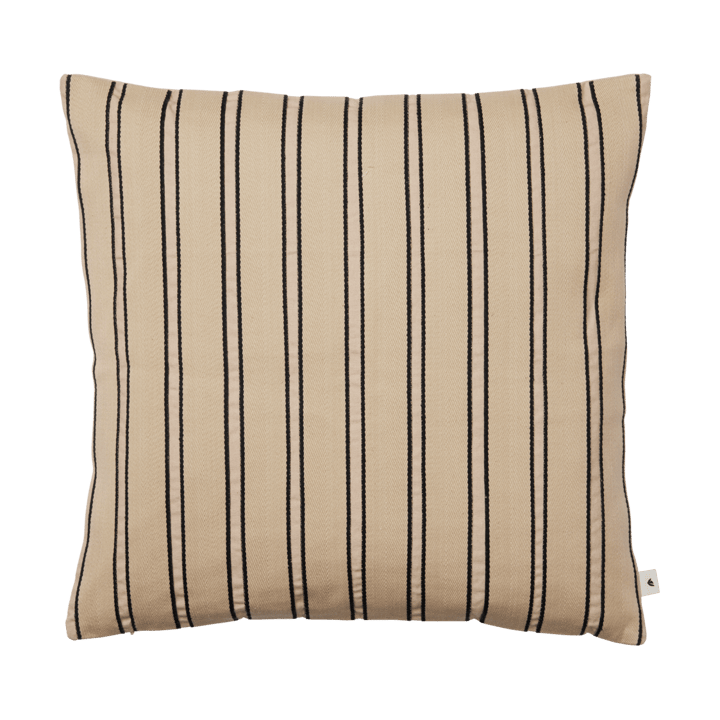 Twill cushion cover 50x50 cm - Cashmere-black - Ferm Living
