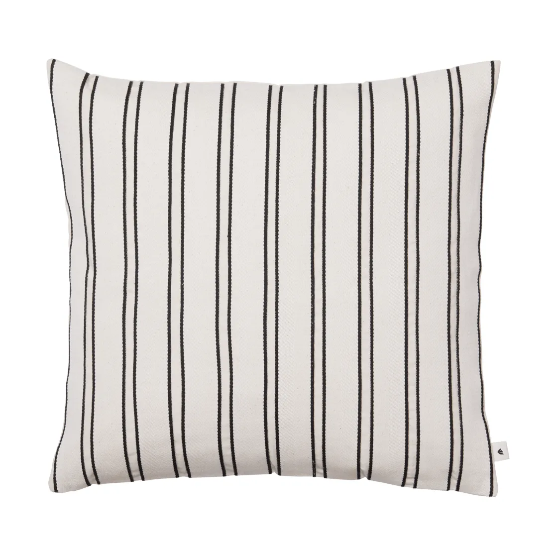 Ferm Living Twill cushion cover 50x50 cm Off-white-black