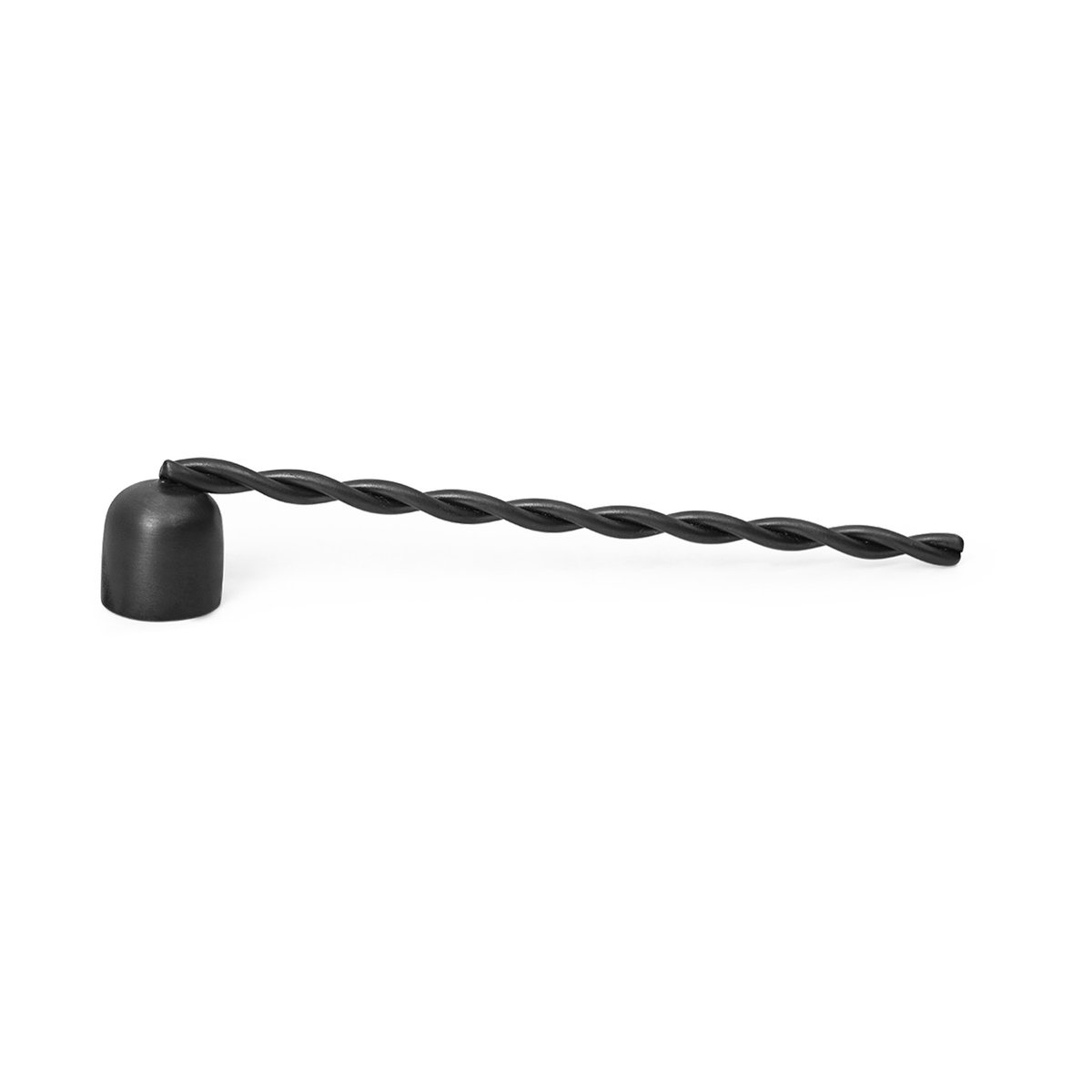 Ferm Living Twist candle extinguisher Black brass | Scandinavian Design | Candle accessories | Black