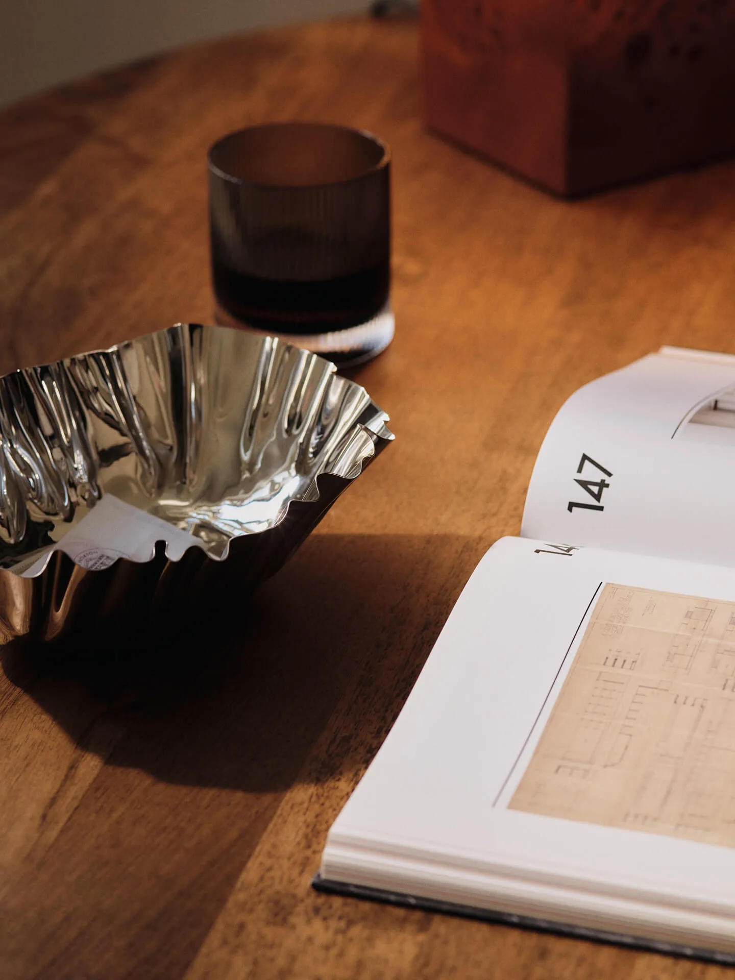 Tydra bowl H7, Mirror polished Ferm Living