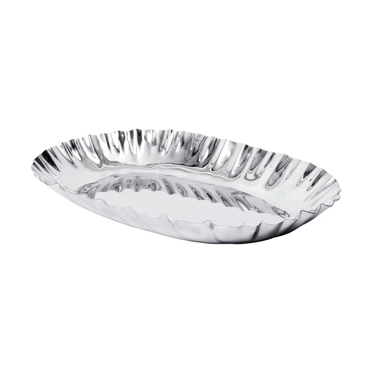 Tydra tray, Mirror polished, 20x28 cm Ferm Living