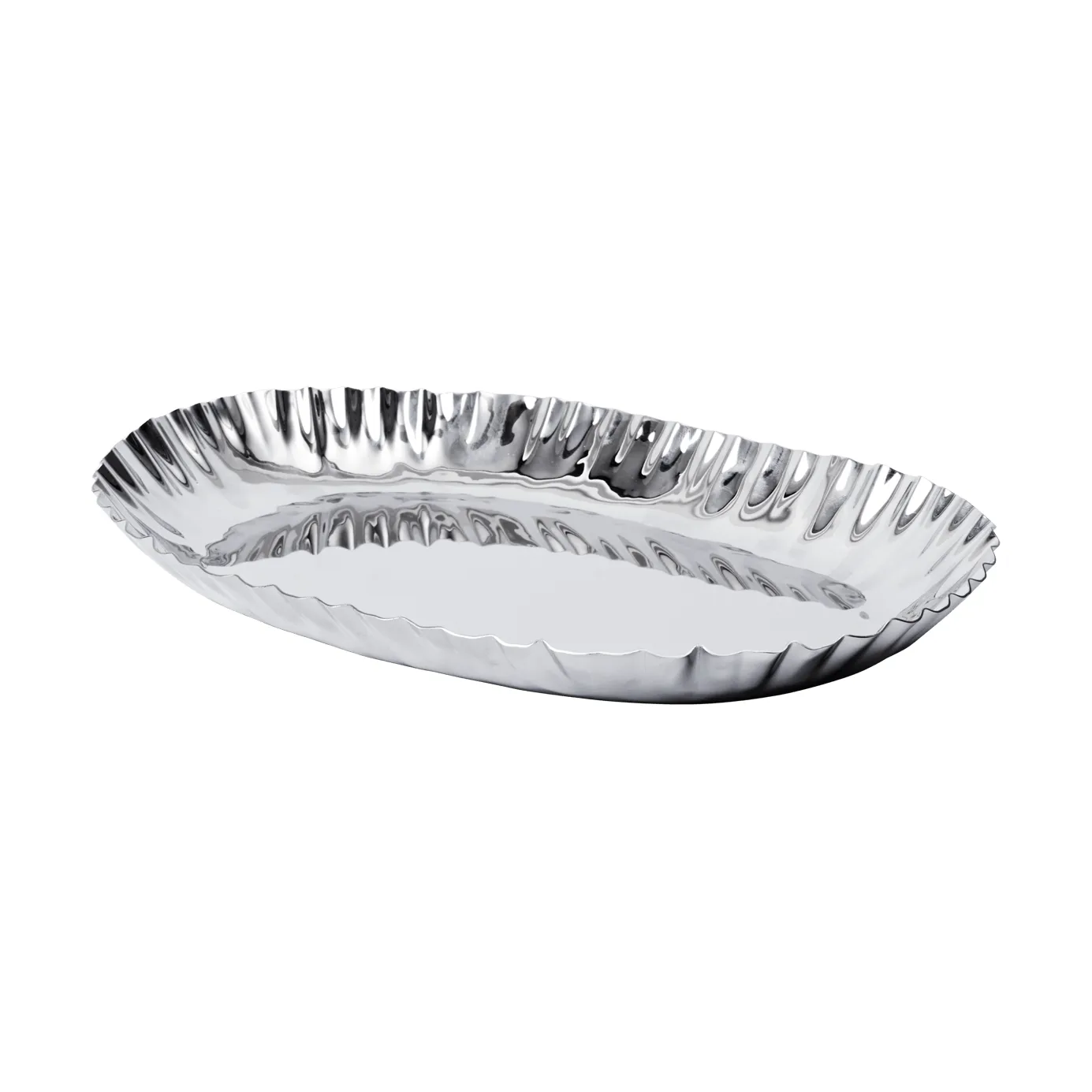 Tydra tray, Mirror polished, 24.5x34.5 cm Ferm Living