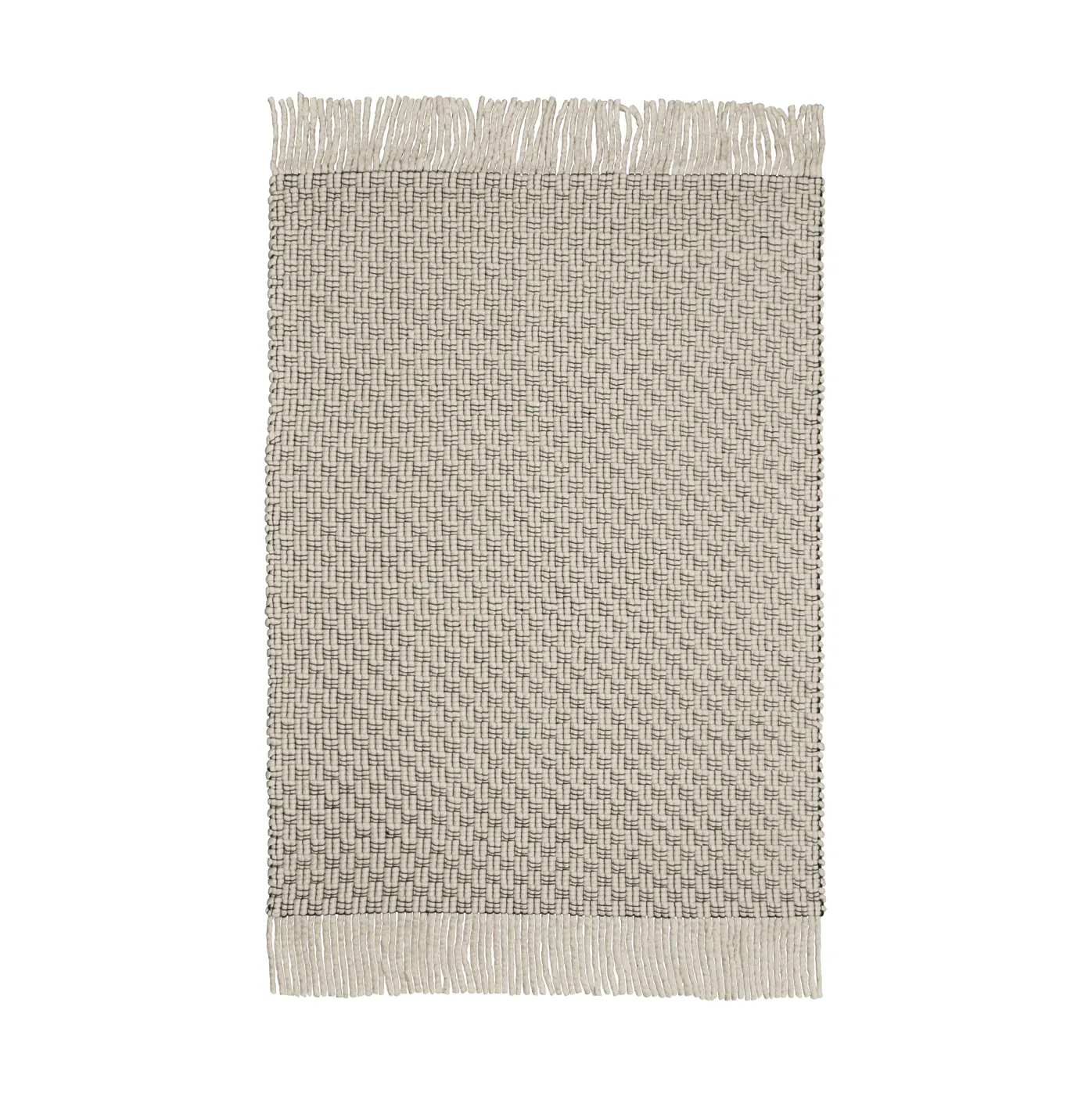 Udo rug, Off-white-black, 140x200 cm Ferm Living