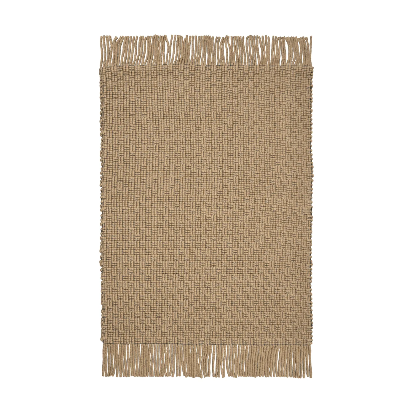 Udo rug, Tan-black, 140x200 cm Ferm Living