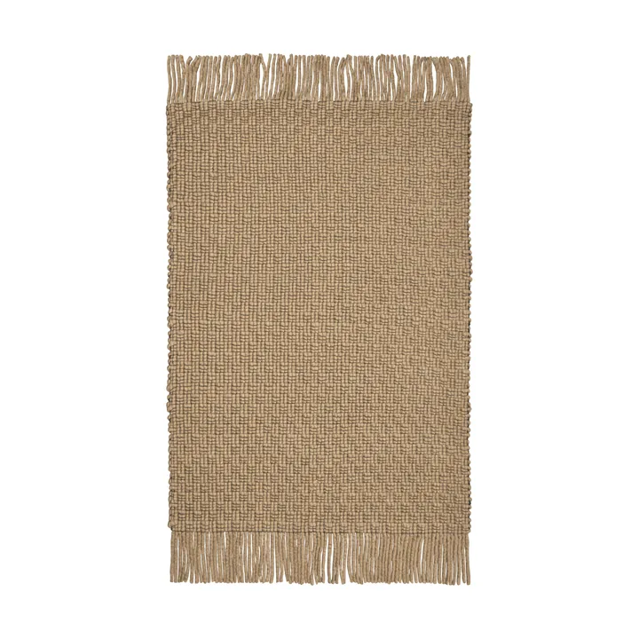 Udo rug - Tan-black, 200x300 cm - Ferm Living