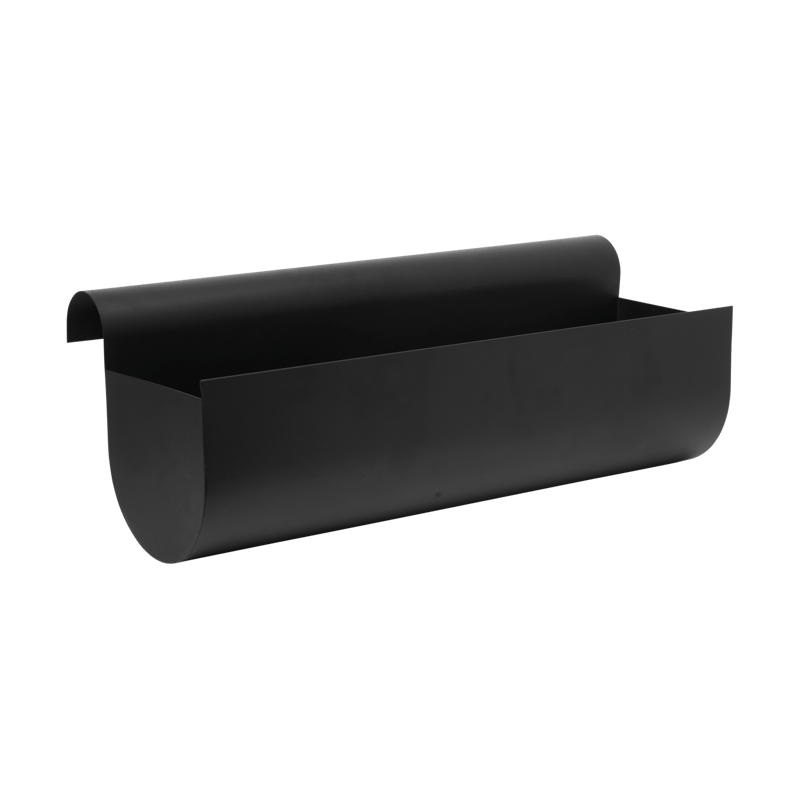 Ferm Living Uma balcony box large 60 cm Black