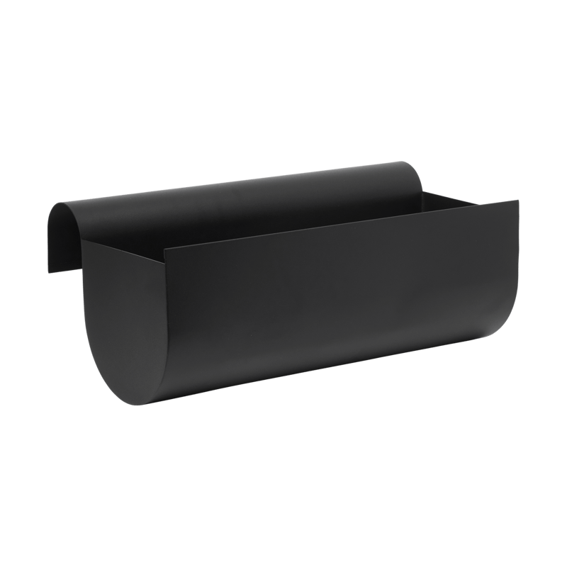 Ferm Living Uma balcony box medium 45 cm Black