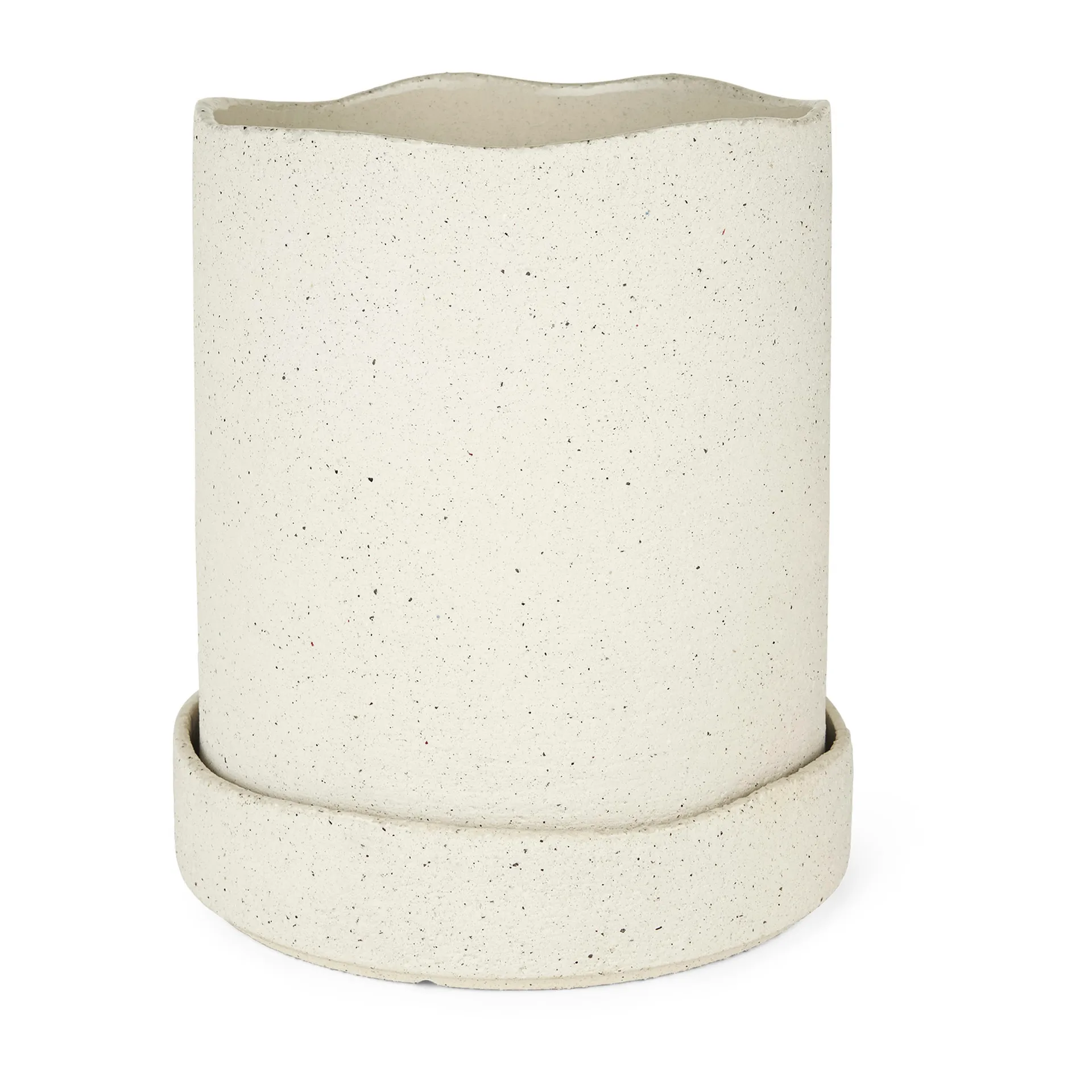 Uneru flower pot Ø16 cm, White Ferm Living