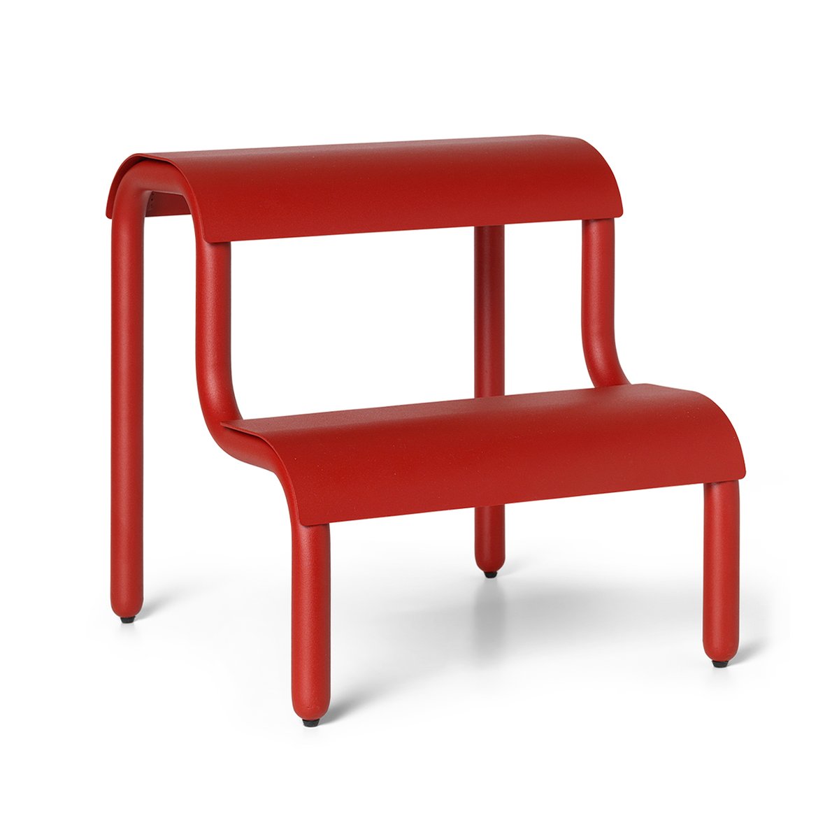 Ferm Living Up step stool Poppy Red | Scandinavian Design | Stools | Red