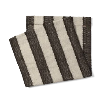 Upholstery for Desert lounge chair - Off-white, Chocolate - Ferm Living