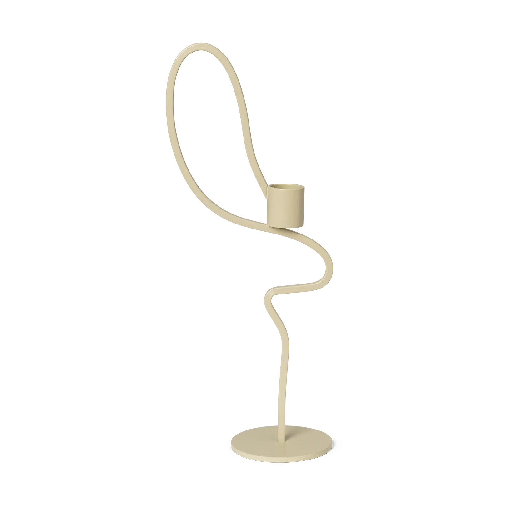 Valse candlestick high, Cashmere Ferm Living