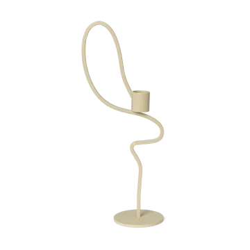 Valse candlestick high - Cashmere - Ferm Living