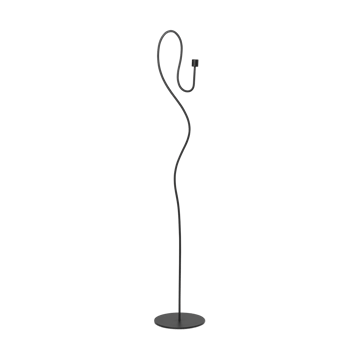 Valse floor candlestick - Black - Ferm Living