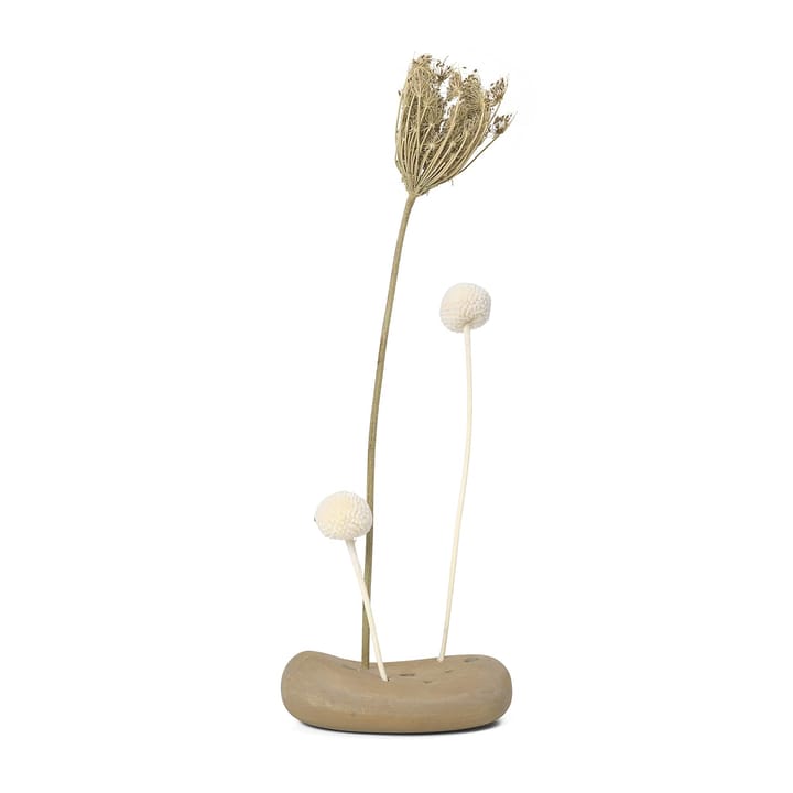 Vanitas Flower Stone vase - Sand - ferm LIVING