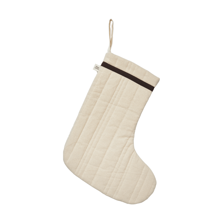 Vari quilted Christmas stocking - Cotton-natural - Ferm Living