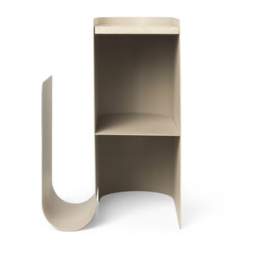 Vault side table 40,2x33,4x50 cm - Cashmere - ferm LIVING