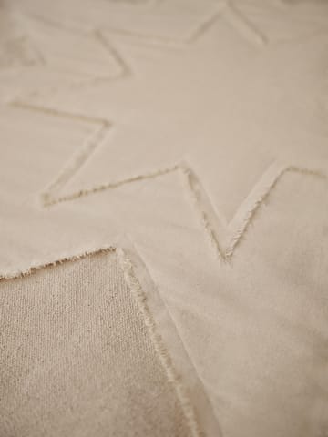 Vela Star Christmas tree rug - Natural - Ferm Living