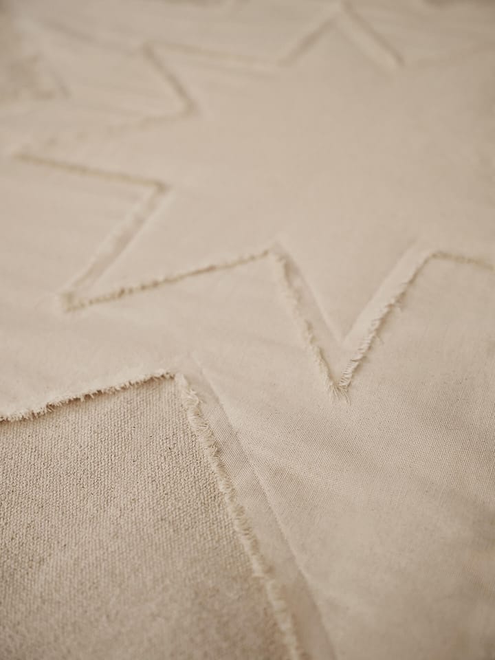 Vela Star Christmas tree rug, Natural Ferm Living
