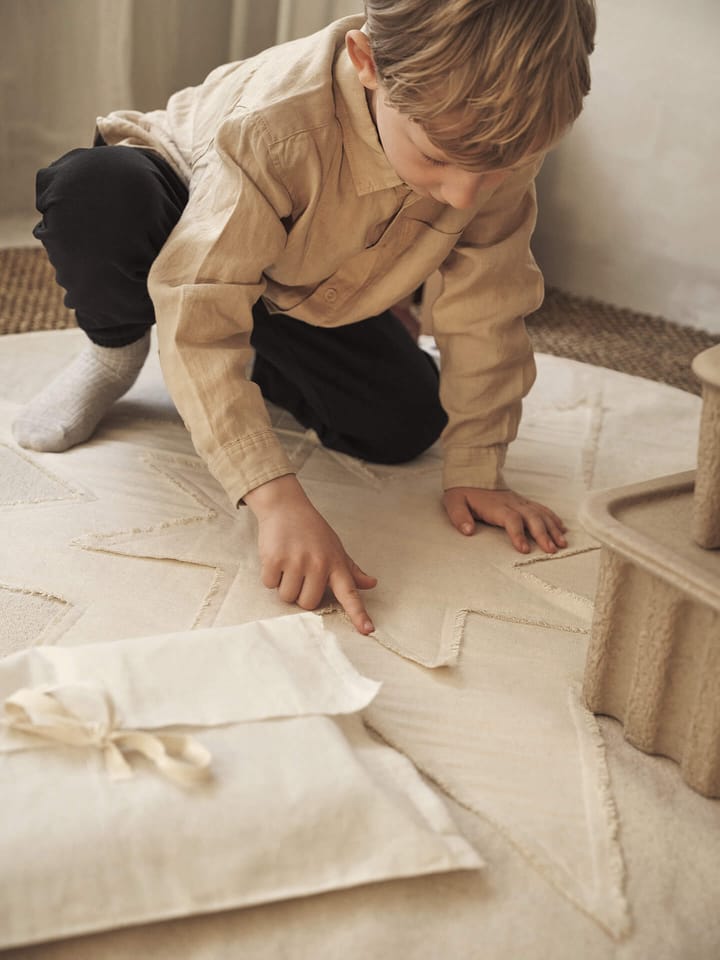 Vela Star Christmas tree rug, Natural Ferm Living