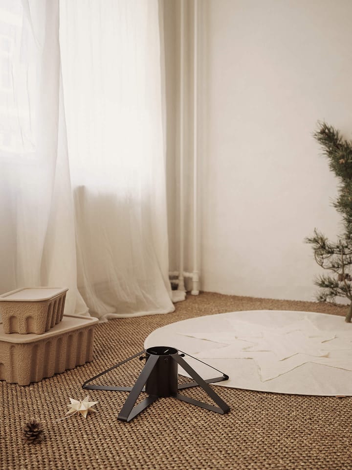 Vela Star Christmas tree rug, Natural Ferm Living