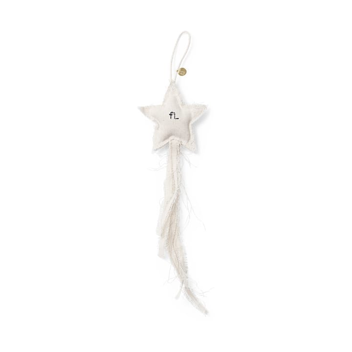 Vela Star Ornaments Christmas tree decoration 4 pieces, Natural Ferm Living