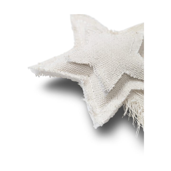 Vela Star Ornaments Christmas tree decoration 4 pieces, Natural Ferm Living