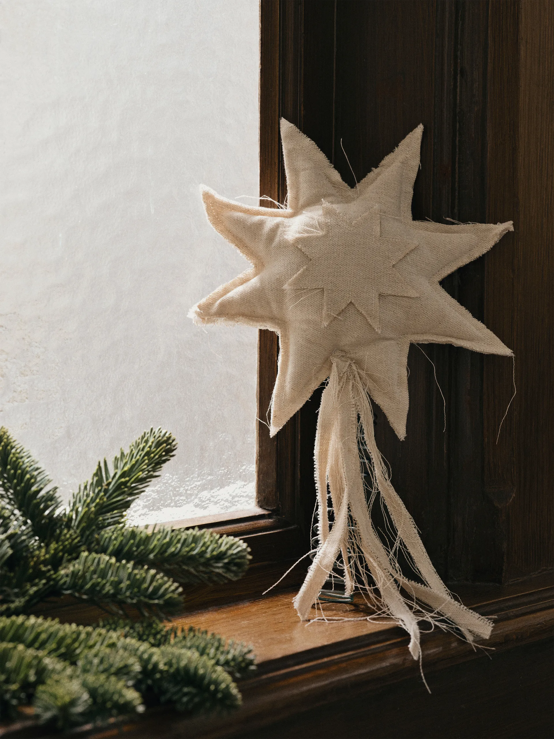 Vela Star Tree topper, Natural Ferm Living