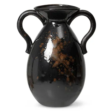 Verso floor vase 49 cm - Black-brown - Ferm Living