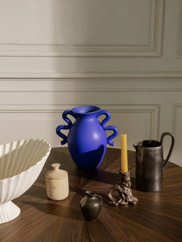 Verso vase 27 cm - Bright Blue - ferm LIVING