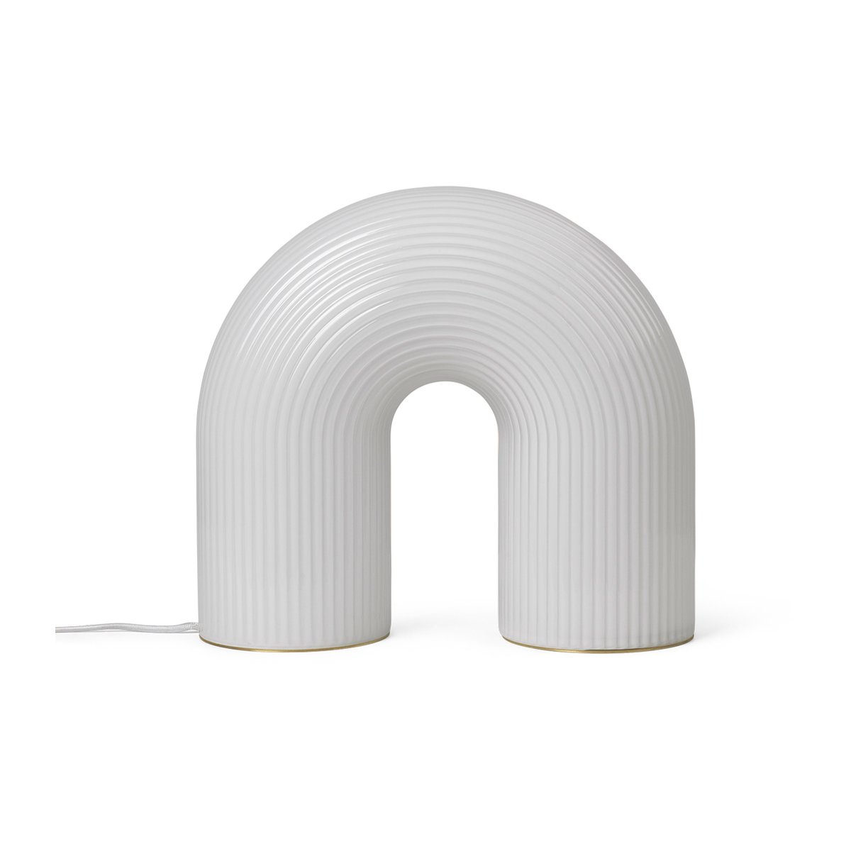Ferm Living Vuelta floor lamp 40x16x36 cm White | Scandinavian Design | Floor lamps | White