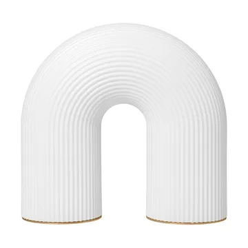 Vuelta outdoor portable table lamp - White, 25 cm - Ferm Living