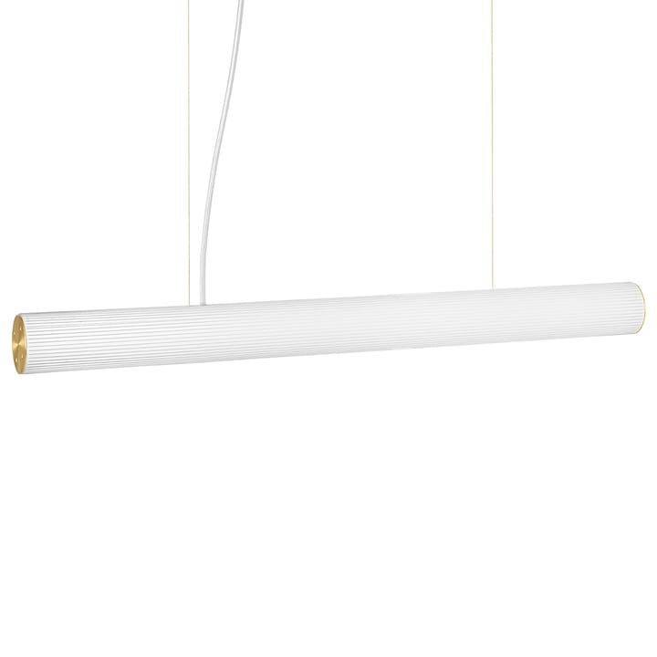 Vuelta pendant lamp 100 cm - White-brass - Ferm LIVING