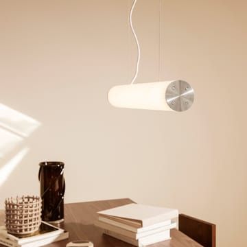 Vuelta pendant lamp 60 cm - White-stainless steel - Ferm Living