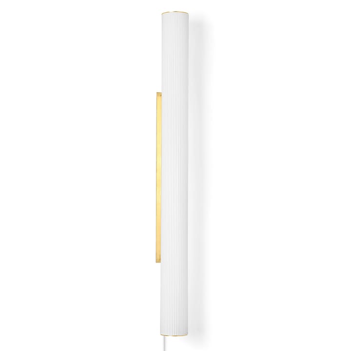 Vuelta wall lamp 100 cm - White-brass - Ferm LIVING