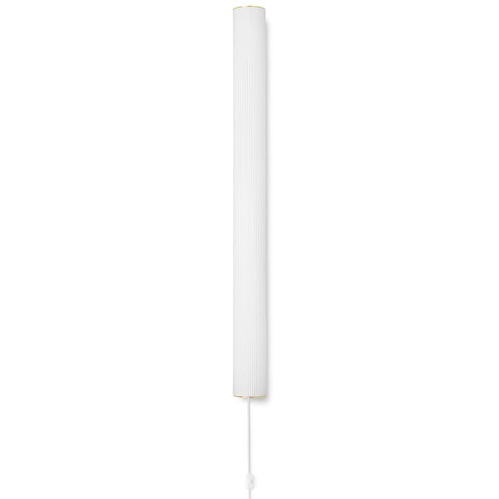 Vuelta wall lamp 100 cm, White-brass Ferm Living