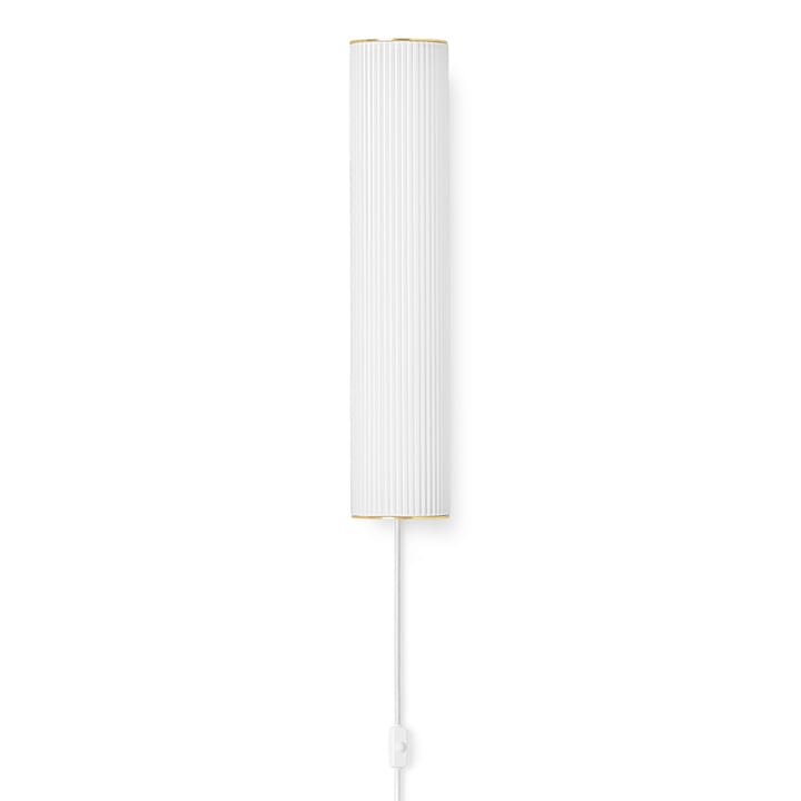 Vuelta wall lamp 40 cm - White-brass - Ferm Living