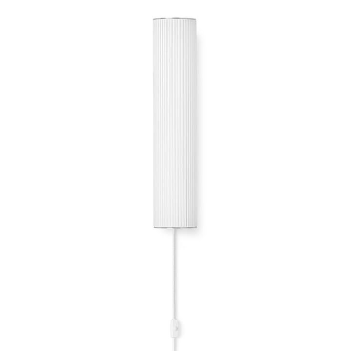 Vuelta wall lamp 40 cm - White-stainless steel - Ferm Living