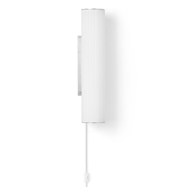 Vuelta wall lamp 40 cm - White-stainless steel - Ferm LIVING