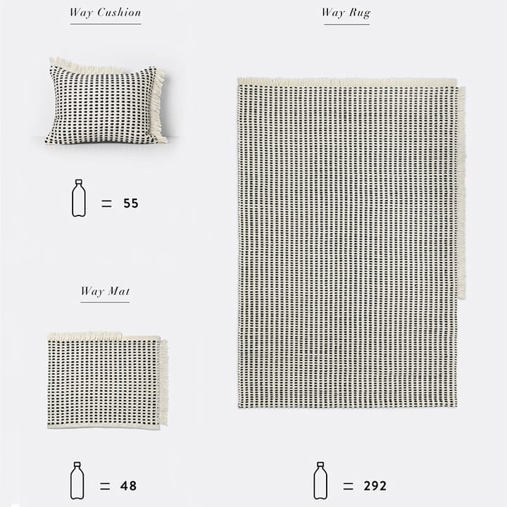 Way Outdoor mat - Off-white - ferm LIVING