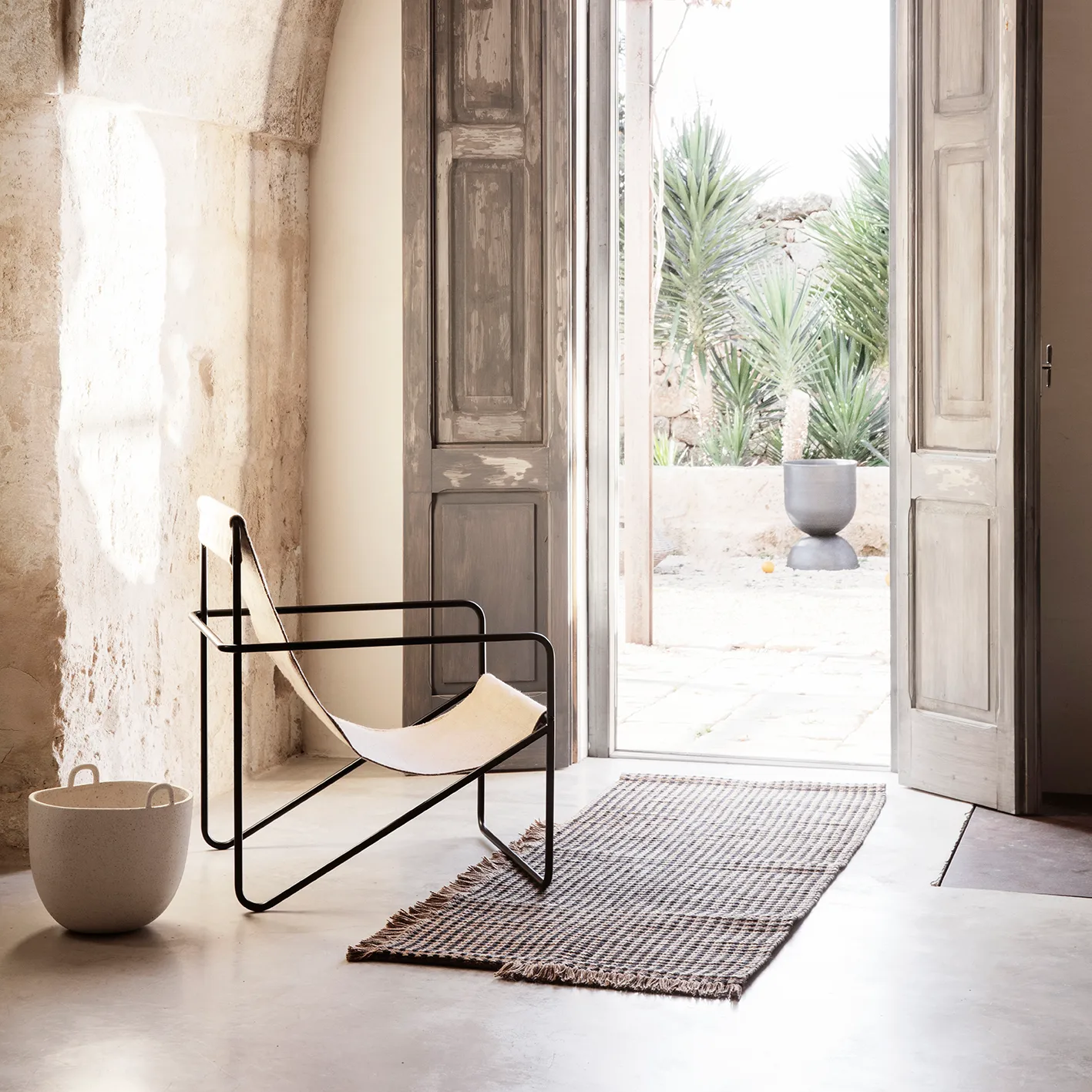 Way Outdoor rug 70x180 cm, Sugar kelp Ferm Living