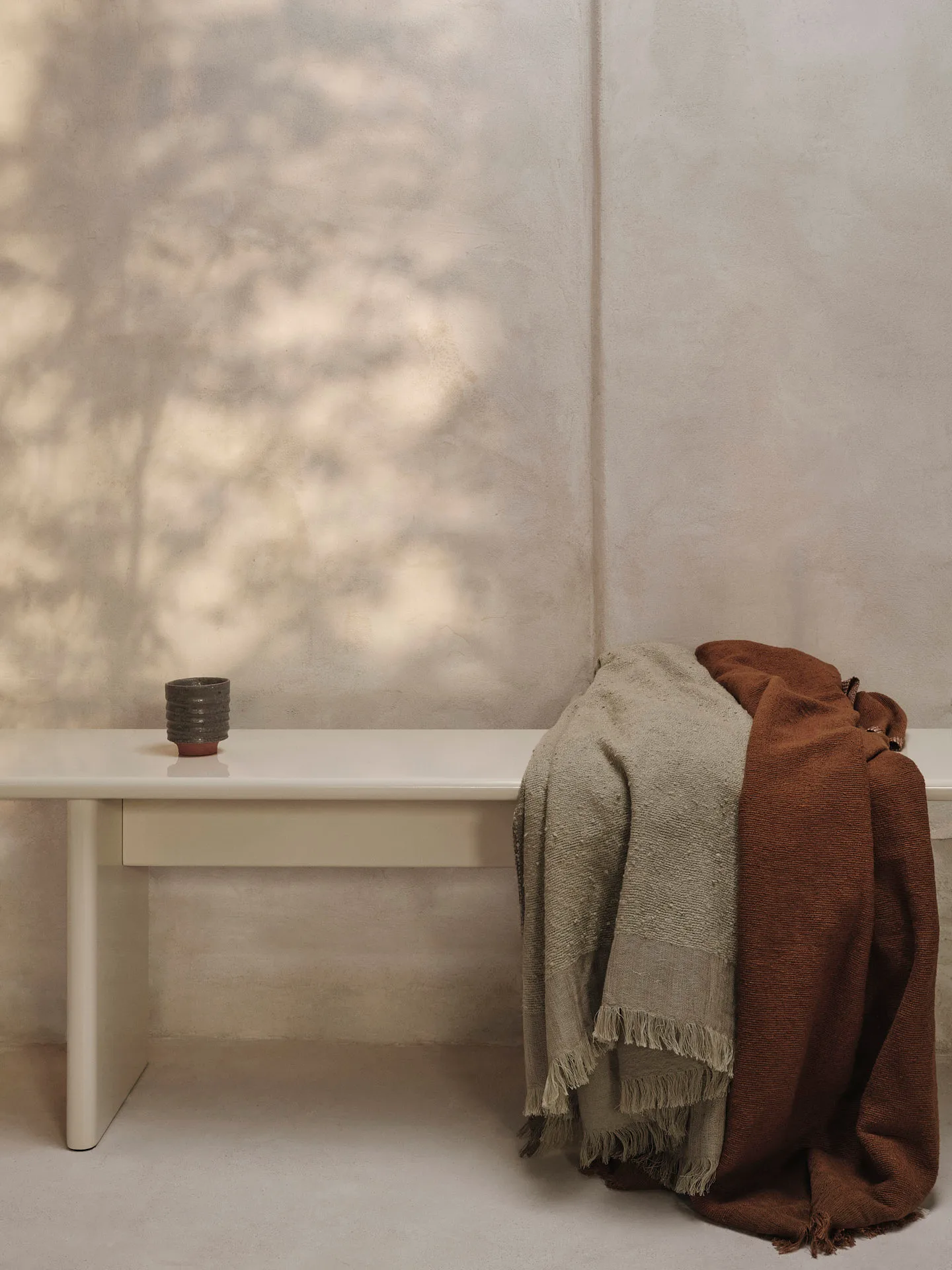 Weaver throw 120x170 cm, Grey green Ferm Living